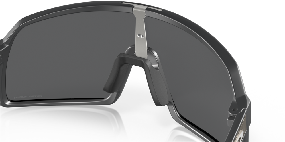 Oakley Sunglass Sutro S High Resolution Collection prizm black Lenses with hi res matte carbon Frame