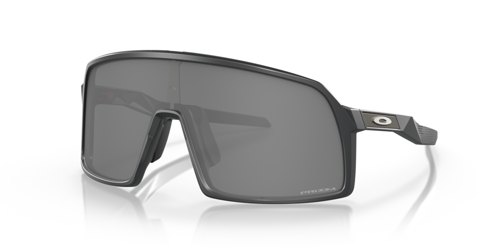 Oakley Sunglass Sutro S High Resolution Collection prizm black Lenses with hi res matte carbon Frame