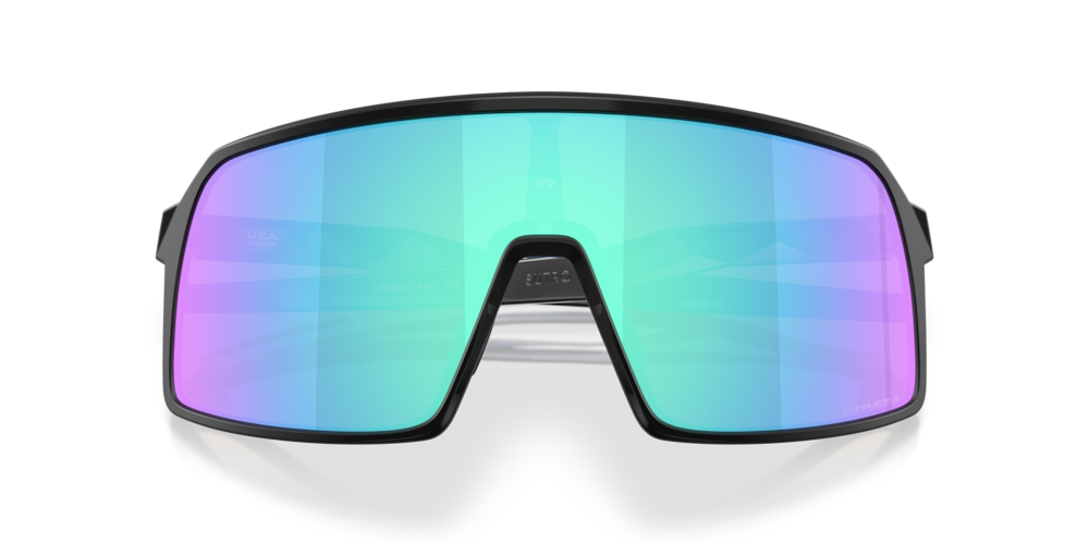 Oakley Sunglass Sutro S Fathom Collection prizm sapphire Lenses with matte black Frame