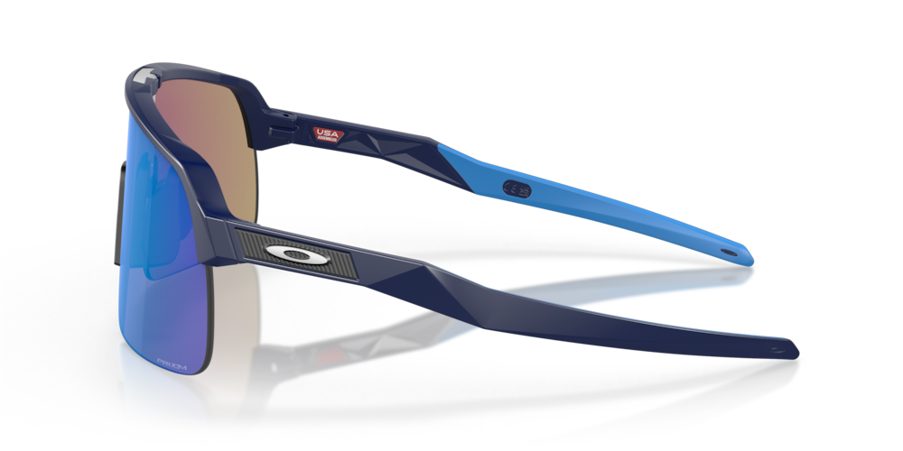 Oakley Sunglass Sutro Lite prizm sapphire Lenses with matte navy Frame