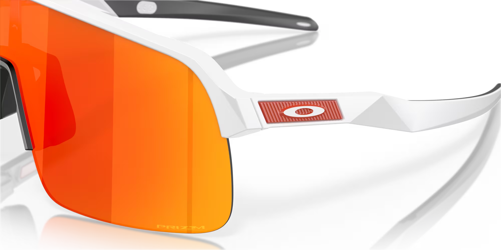 Oakley Sutro Lite Sunglasses – Prizm Ruby Lenses with Matte White Frame