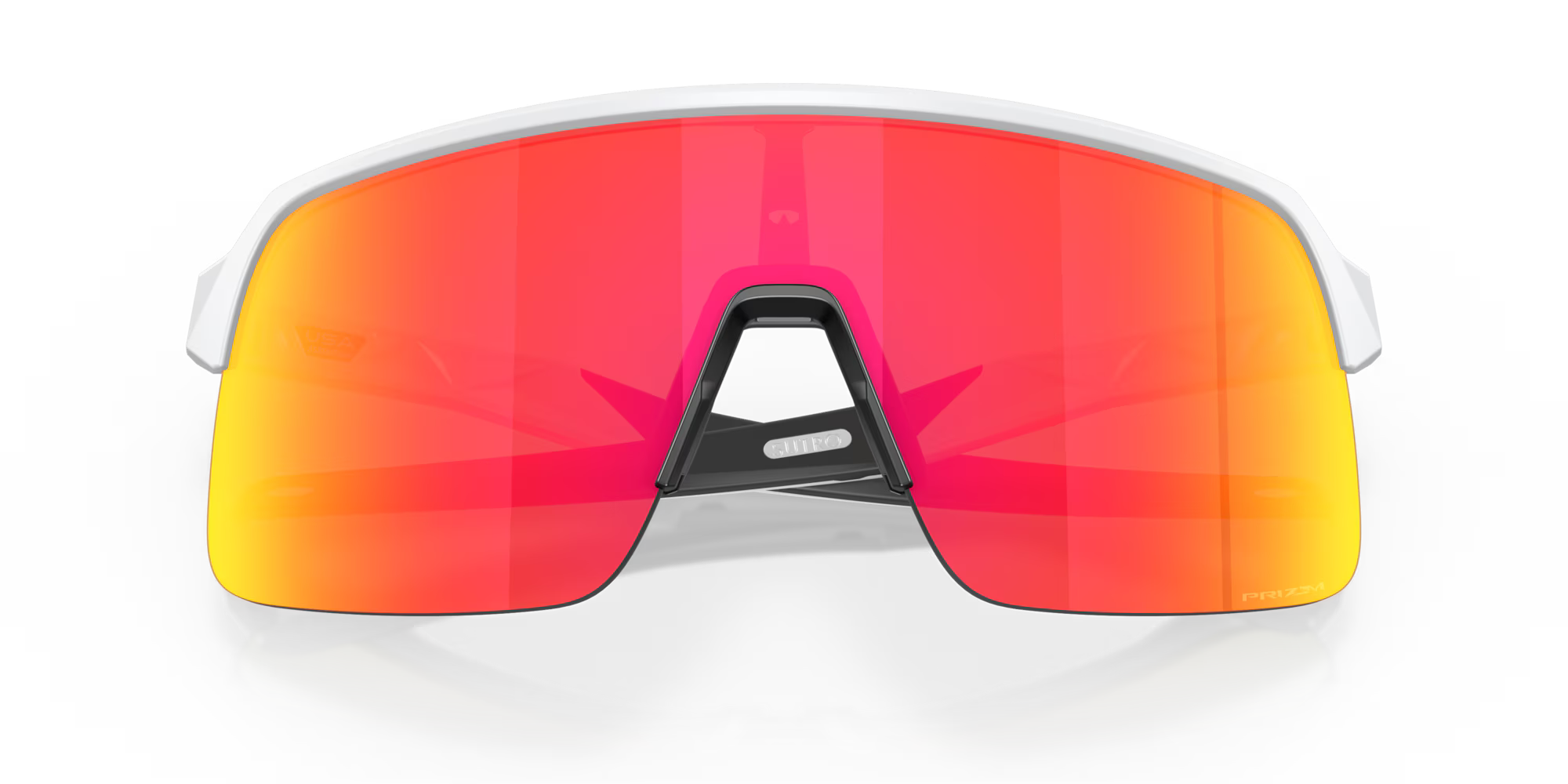 Oakley Sutro Lite Sunglasses – Prizm Ruby Lenses with Matte White Frame