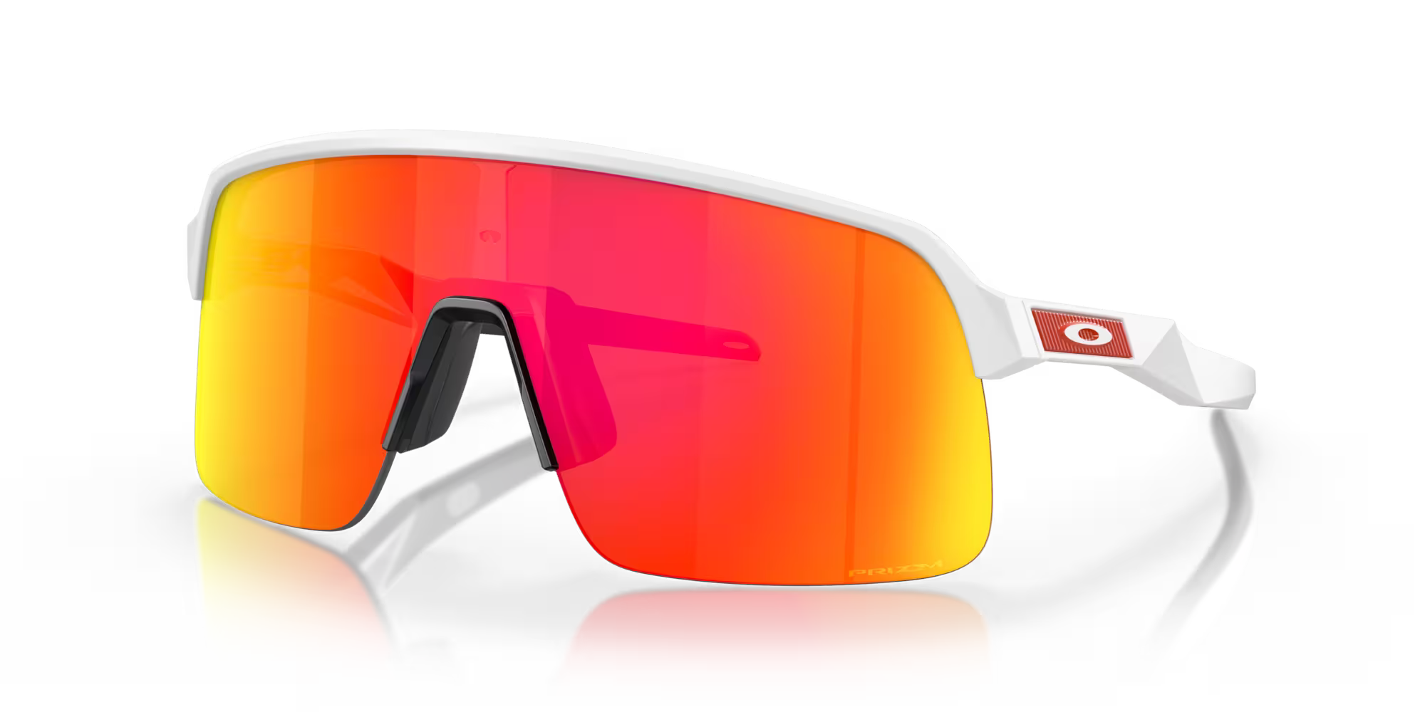 Oakley Sutro Lite Sunglasses – Prizm Ruby Lenses with Matte White Frame