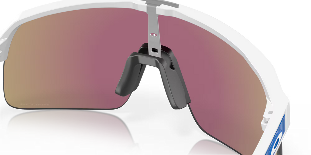 Oakley Sutro Lite Sunglasses – Prizm Sapphire Lenses with Matte White Frame