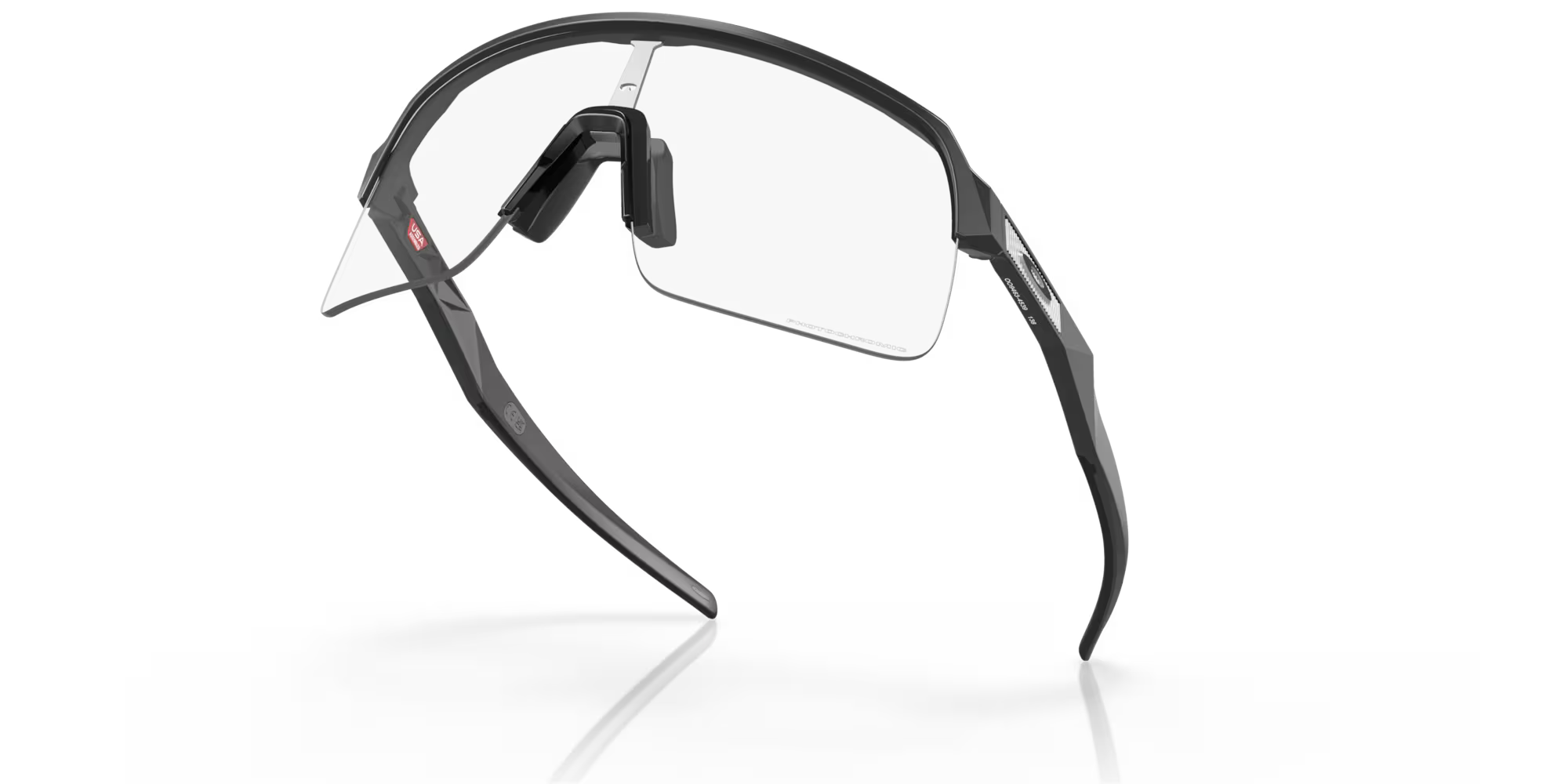 Oakley Sutro Lite Sunglasses – Clear to Black Iridium Photochromic Lenses with Matte Carbon Frame