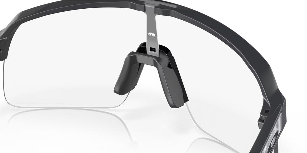 Oakley Sutro Lite Sunglasses – Clear to Black Iridium Photochromic Lenses with Matte Carbon Frame