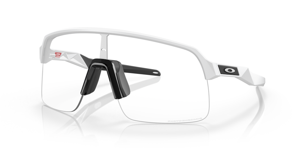 Oakley Sunglass Sutro Lite Matte White Clear Photochromic