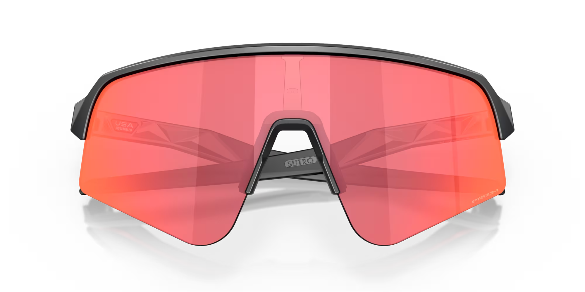 Oakley Sutro Lite Sweep Sunglasses – Prizm Trail Torch Lens with Matte Carbon Frame