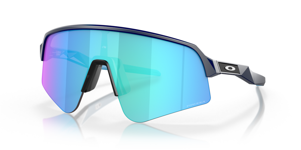 Oakley Sunglass  Sutro Lite Sweep prizm sapphire Lenses with matte navy Frame