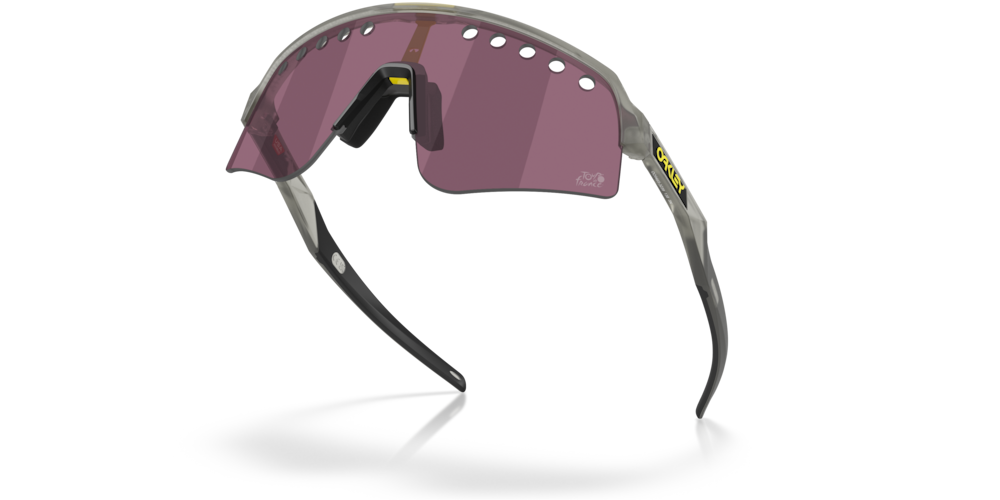 Oakley Sunglass 2025 Tour De France™ Sutro Lite Sweep prizm road black Lenses with  tour de france matte grey ink Frame
