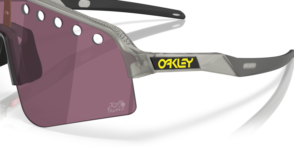 Oakley Sunglass 2025 Tour De France™ Sutro Lite Sweep prizm road black Lenses with  tour de france matte grey ink Frame
