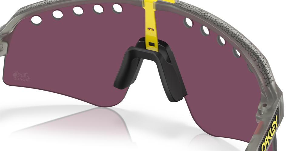 Oakley Sunglass 2025 Tour De France™ Sutro Lite Sweep prizm road black Lenses with  tour de france matte grey ink Frame