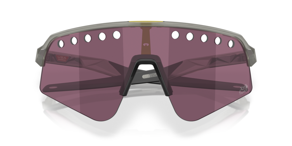 Oakley Sunglass 2025 Tour De France™ Sutro Lite Sweep prizm road black Lenses with  tour de france matte grey ink Frame