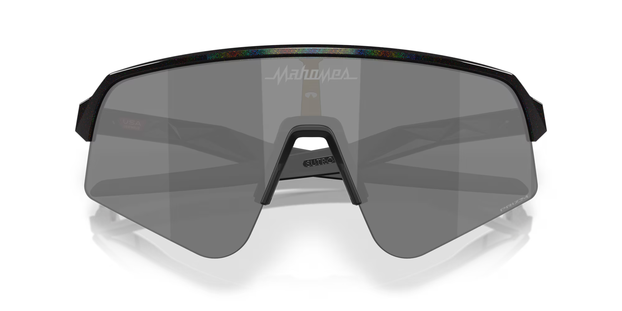 Oakley Sutro Lite Sweep Patrick Mahomes II Signature Series Sunglasses – Prizm Black Lens with Dark Galaxy Frame