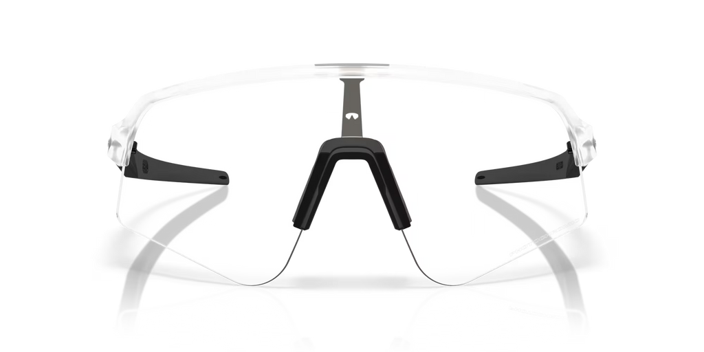 Oakley Sutro Lite (Low Bridge Fit) Sunglasses – Clear to Black Iridium Photochromic Lens with Matte Clear Frame