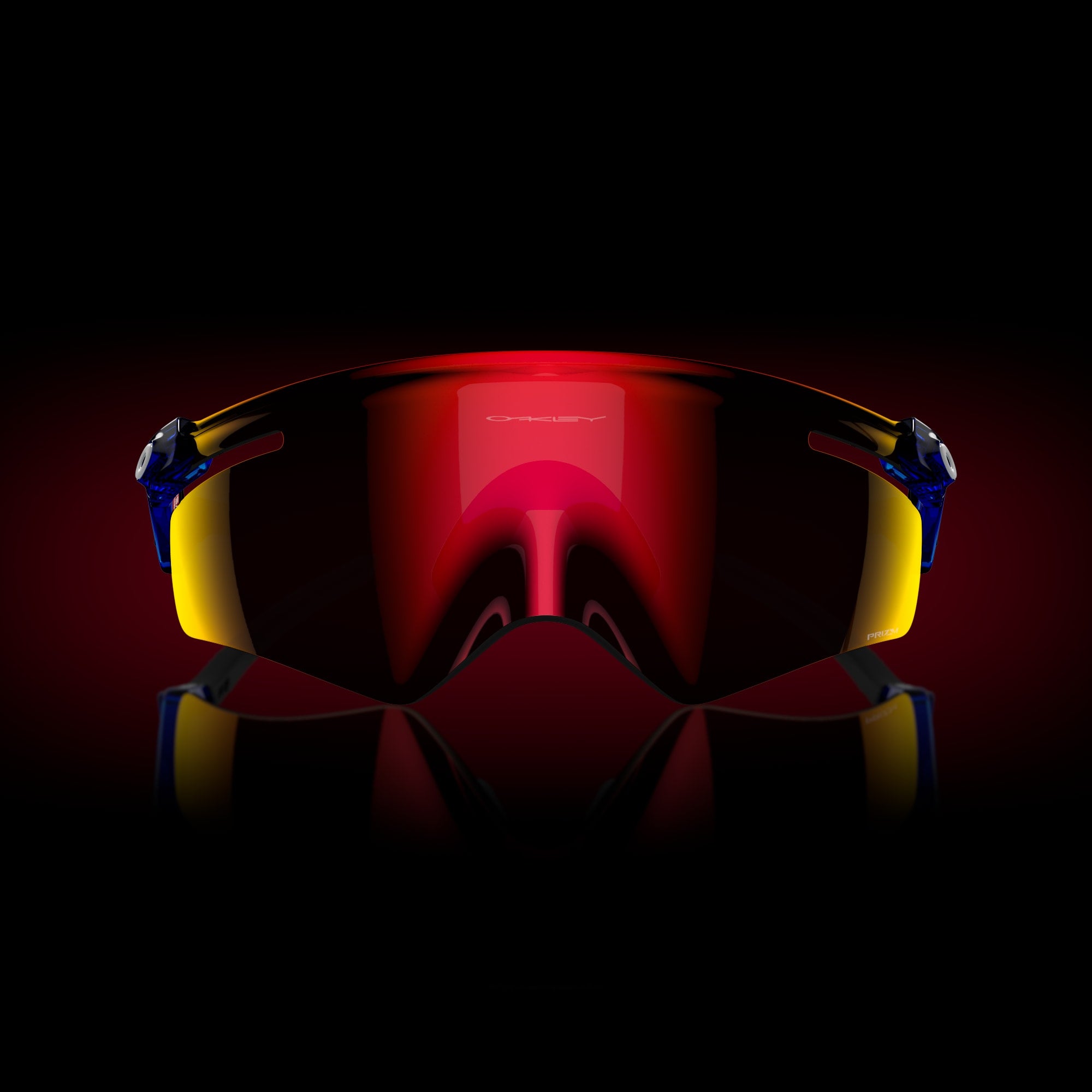 Oakley QNTM Kato™ Sunglasses – Prizm Ruby Lens with Crystal Blue Frame