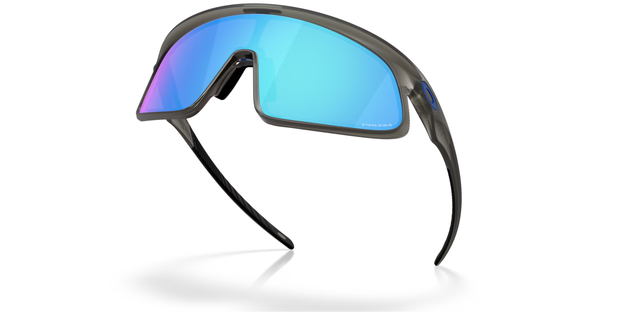 Oakley RSLV Sunglasses – Prizm Sapphire Lens with Matte Grey Smoke Frame