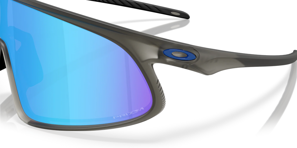 Oakley RSLV Sunglasses – Prizm Sapphire Lens with Matte Grey Smoke Frame