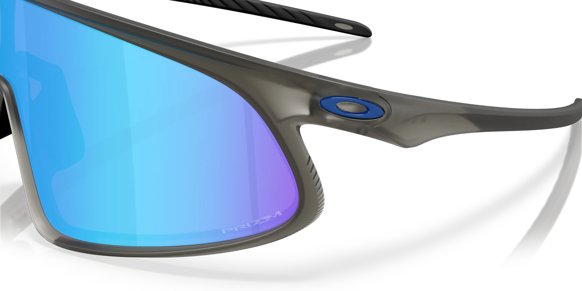 Oakley RSLV Sunglasses – Prizm Sapphire Lens with Matte Grey Smoke Frame