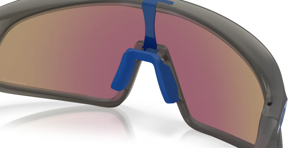 Oakley RSLV Sunglasses – Prizm Sapphire Lens with Matte Grey Smoke Frame
