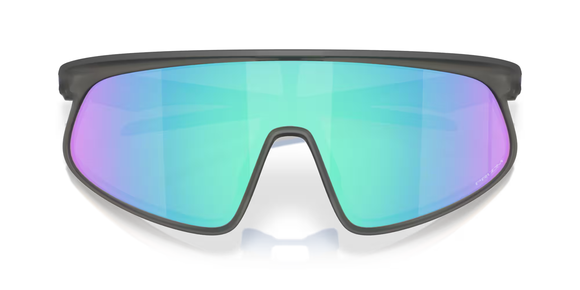 Oakley RSLV Sunglasses – Prizm Sapphire Lens with Matte Grey Smoke Frame