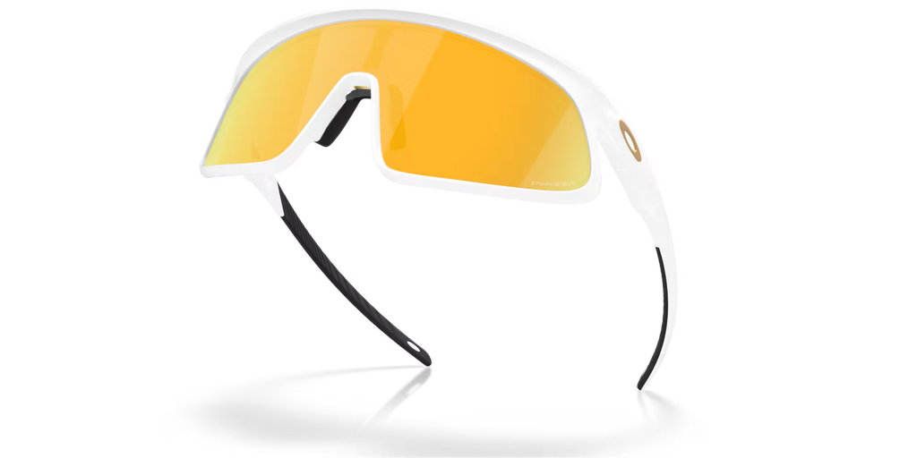 Oakley RSLV Sunglasses – Prizm 24K Lens with Matte White Frame