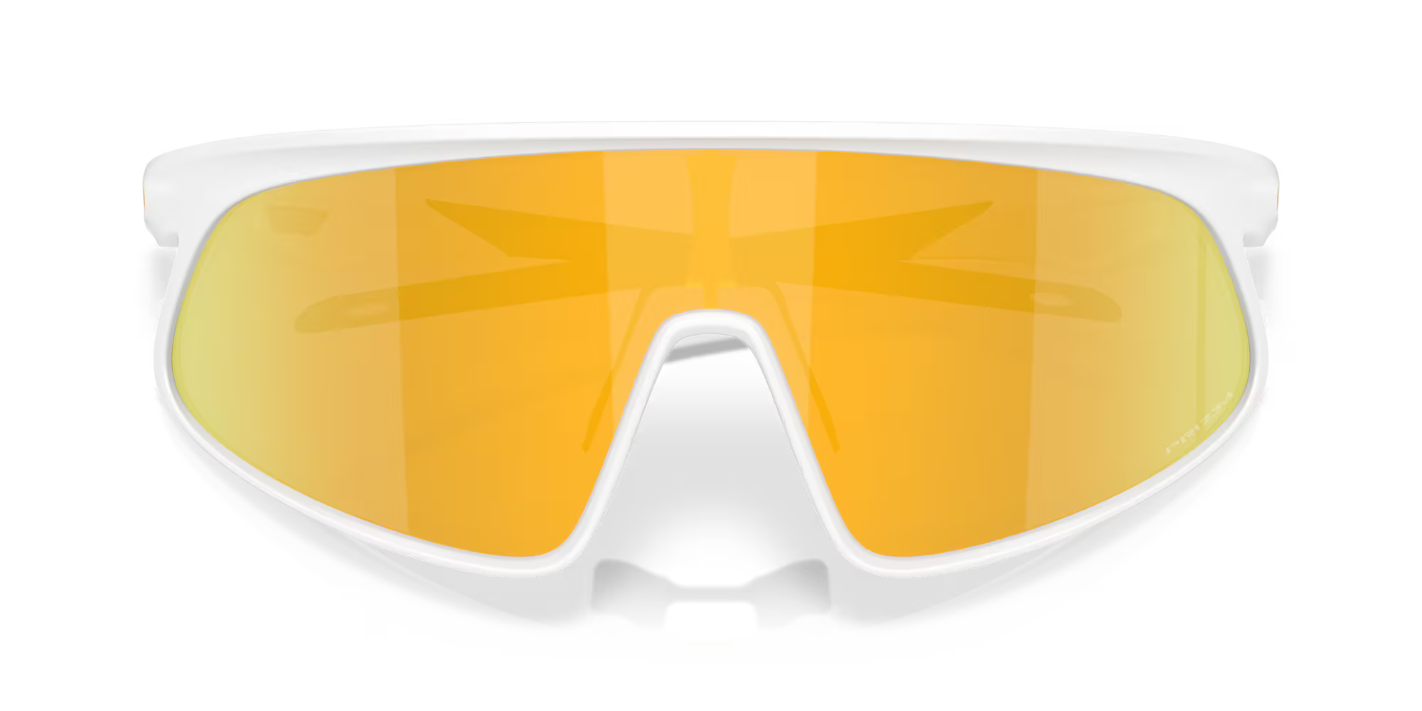 Oakley RSLV Sunglasses – Prizm 24K Lens with Matte White Frame