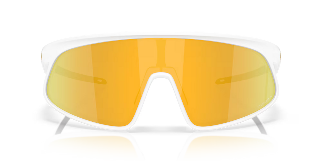 Oakley RSLV Sunglasses – Prizm 24K Lens with Matte White Frame