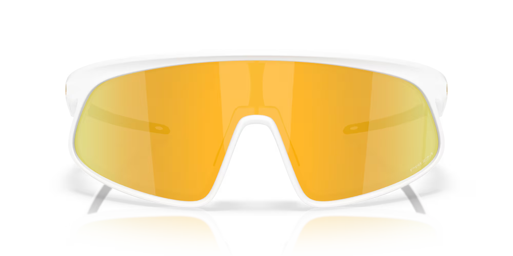 Oakley RSLV Sunglasses – Prizm 24K Lens with Matte White Frame