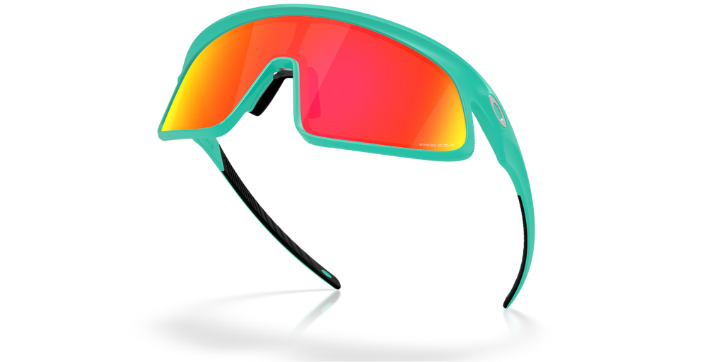 Oakley RSLV Sunglasses – Prizm Ruby Lens with Matte Celeste Frame