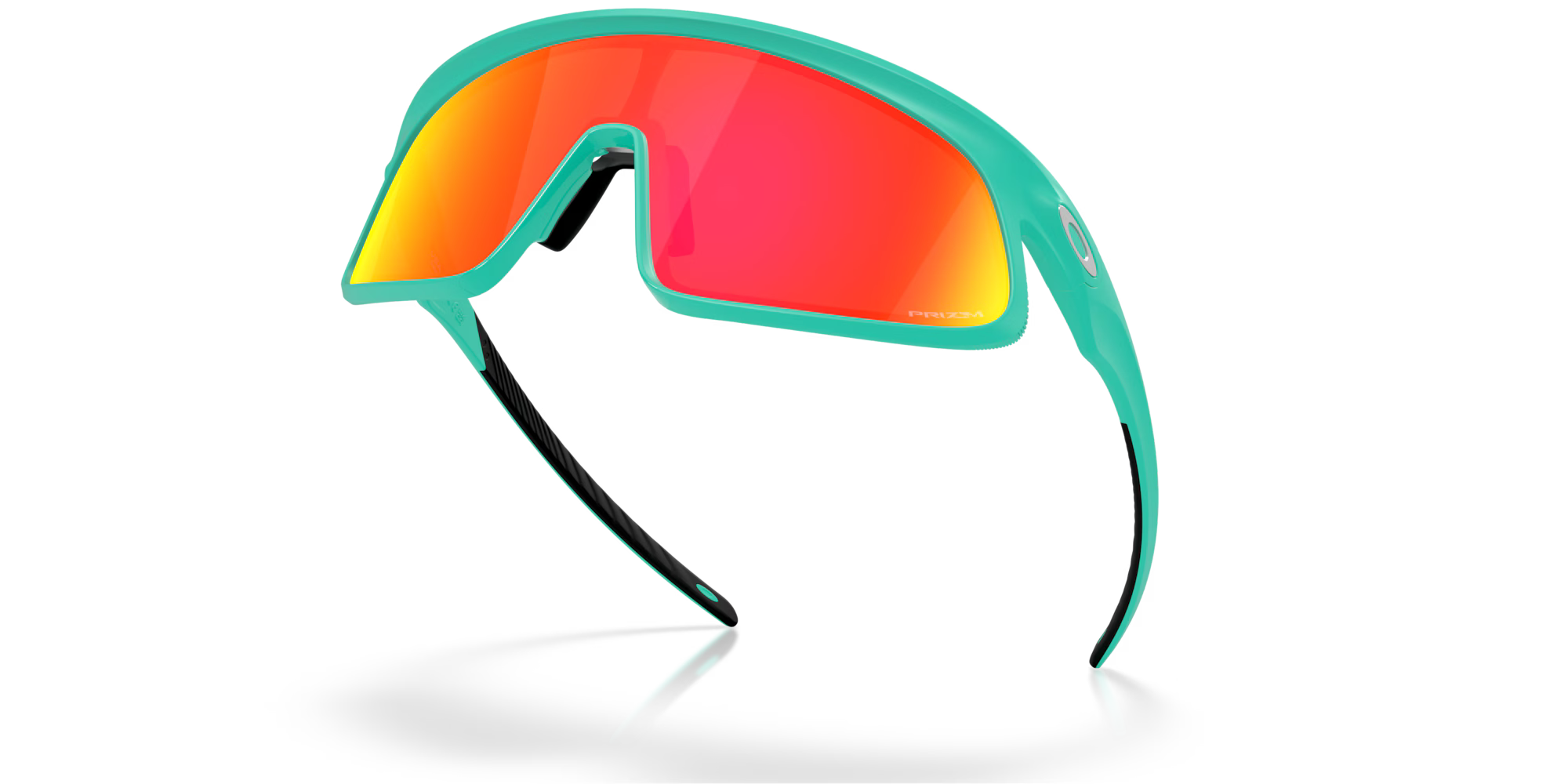 Oakley RSLV Sunglasses – Prizm Ruby Lens with Matte Celeste Frame