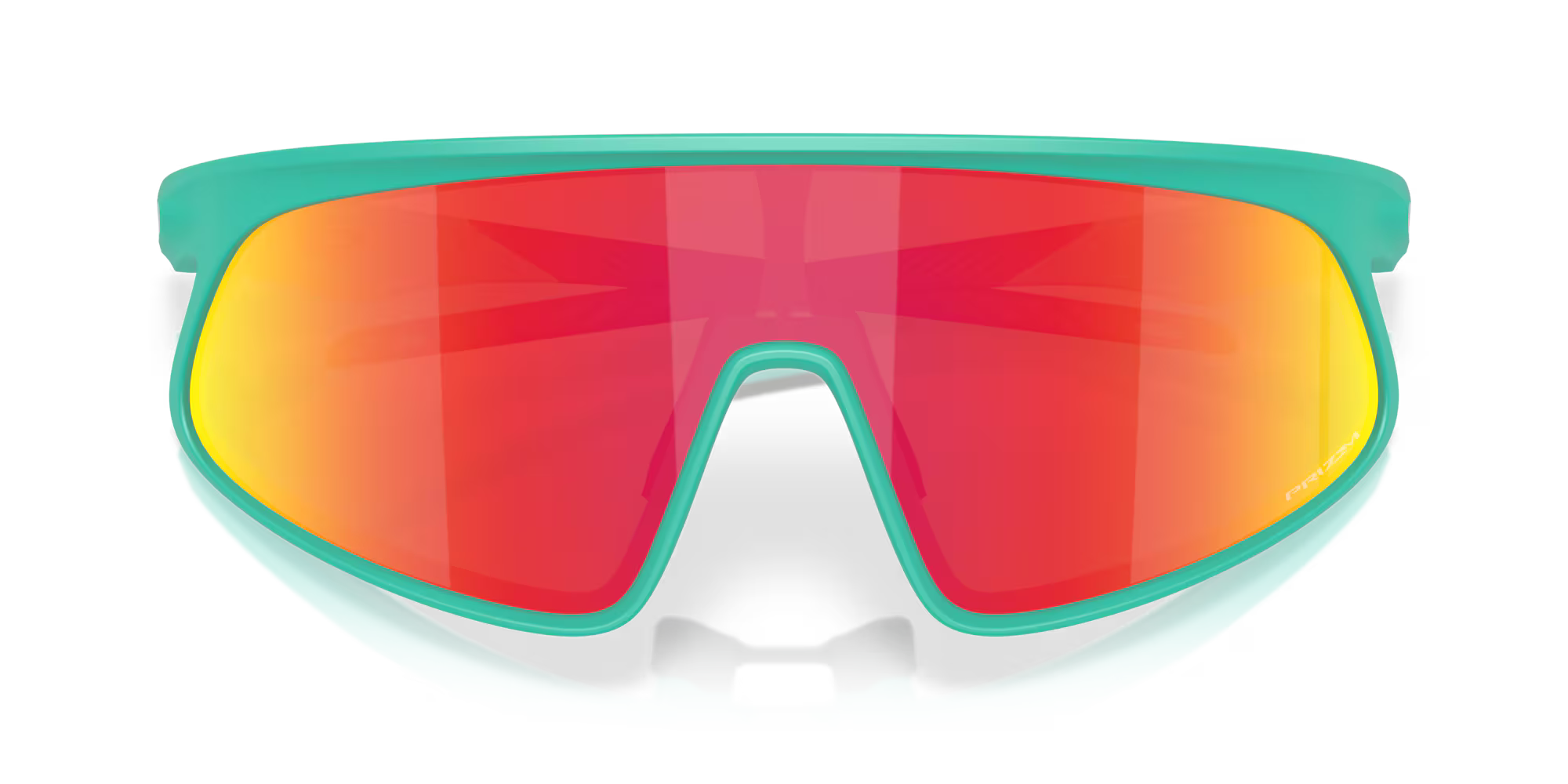 Oakley RSLV Sunglasses – Prizm Ruby Lens with Matte Celeste Frame