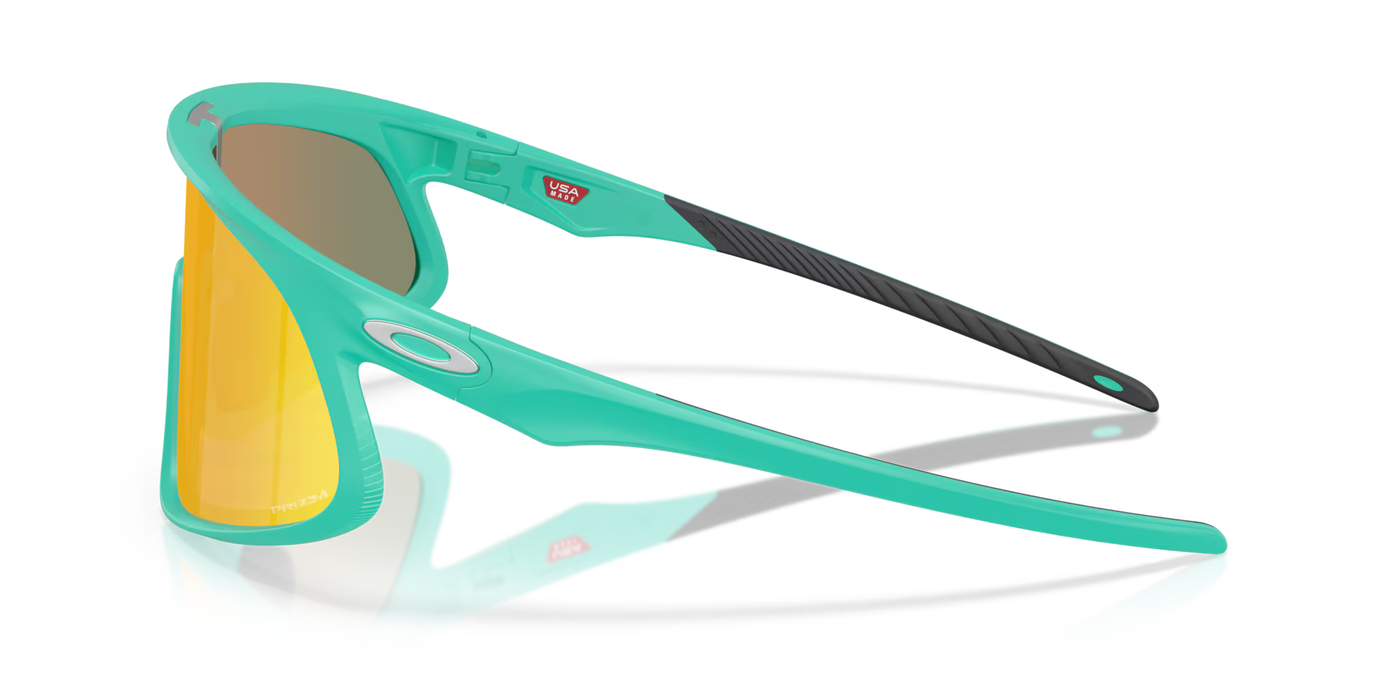 Oakley RSLV Sunglasses – Prizm Ruby Lens with Matte Celeste Frame