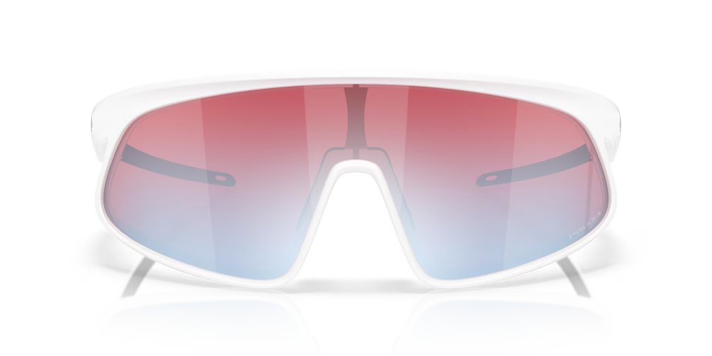 Oakley RSLV Sunglasses – Prizm Snow Sapphire Lens with Matte White Frame
