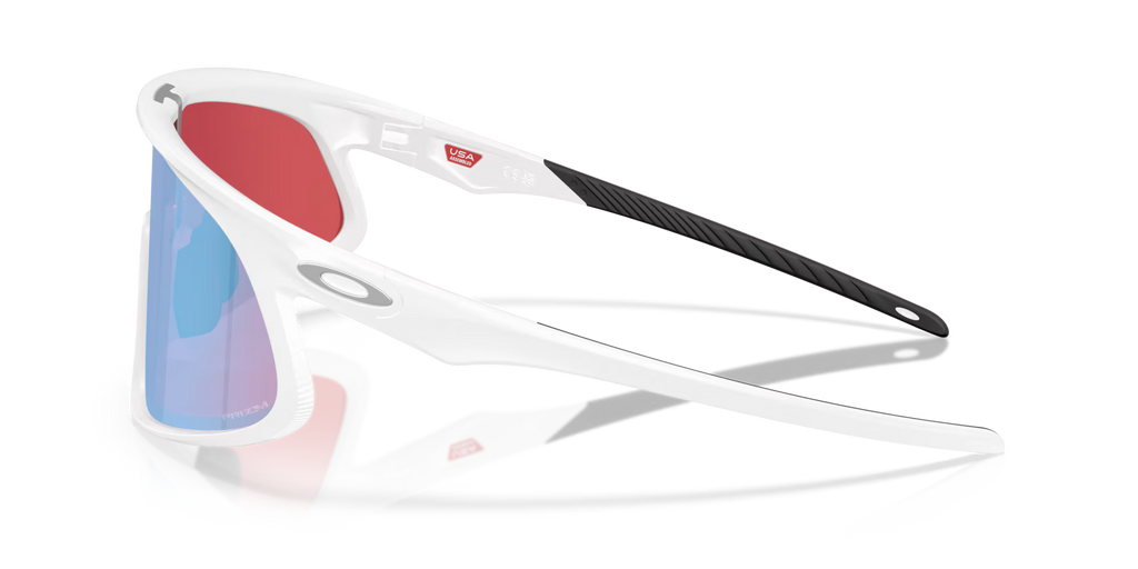 Oakley RSLV Sunglasses – Prizm Snow Sapphire Lens with Matte White Frame
