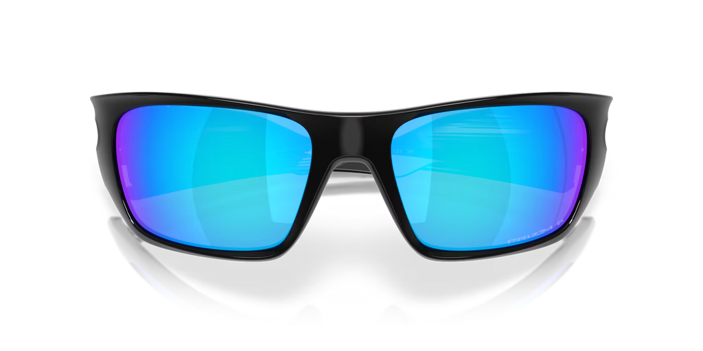Oakley Masseter Sunglasses – Prizm Sapphire Polarized Lens with Polished Black Frame