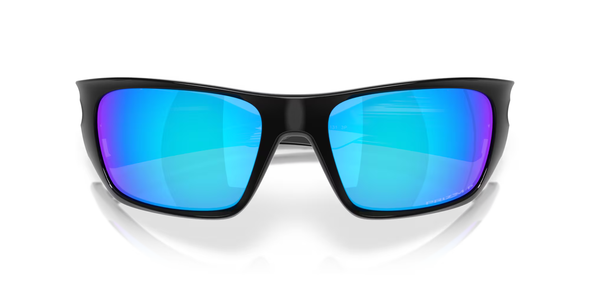 Oakley Masseter Sunglasses – Prizm Sapphire Polarized Lens with Polished Black Frame