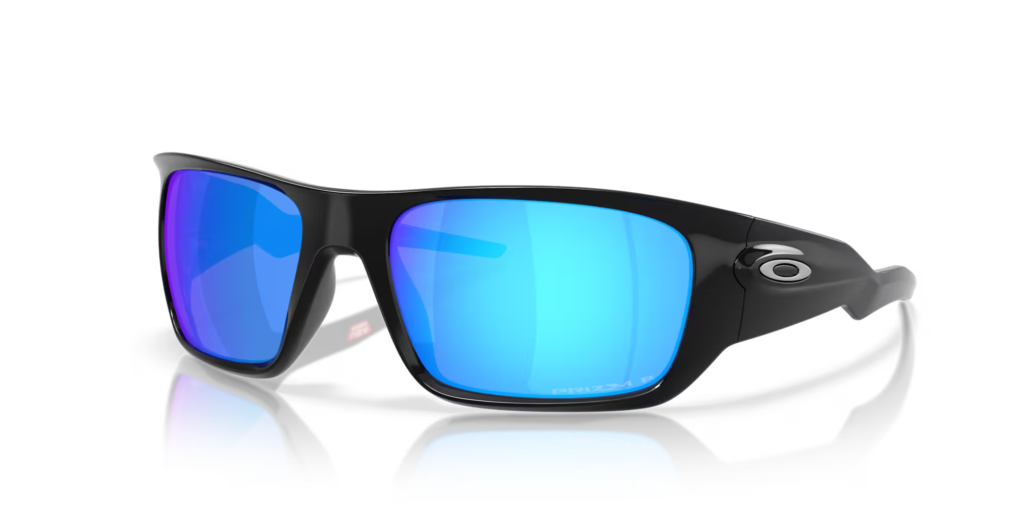 Oakley Masseter Sunglasses – Prizm Sapphire Polarized Lens with Polished Black Frame