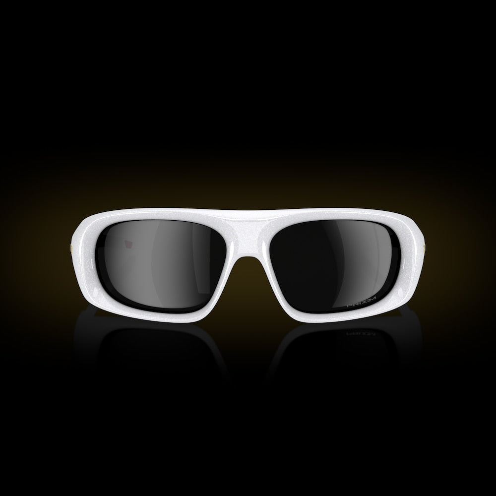 Oakley Belleville pearl white Frame with prizm black Lenses