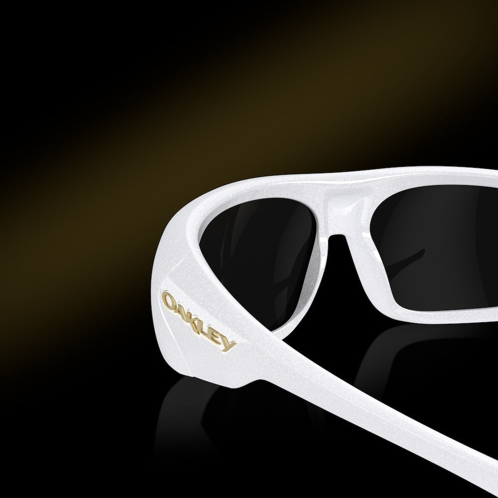 Oakley Belleville pearl white Frame with prizm black Lenses