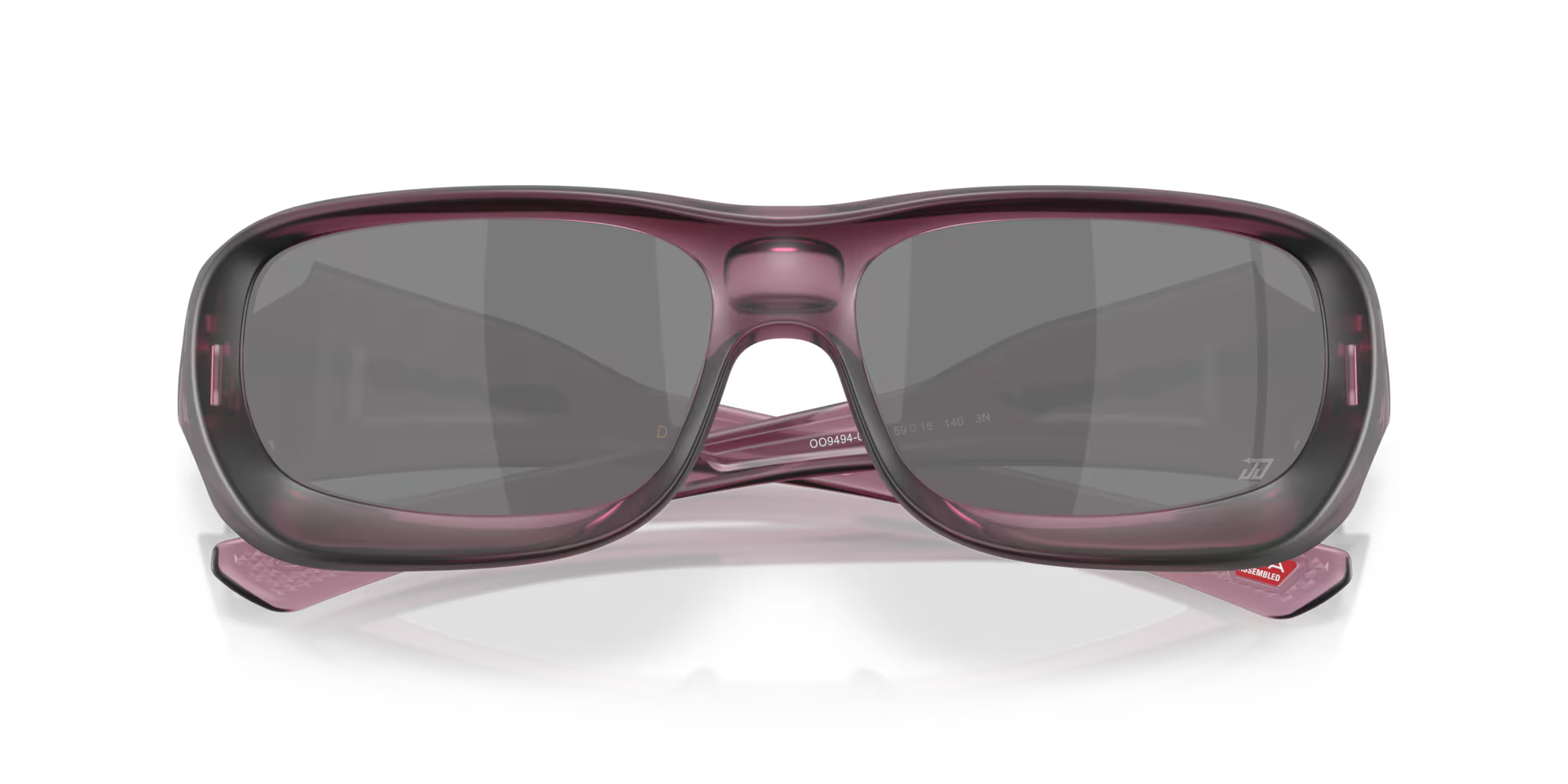 Oakley Justin Jefferson Signature Series De Soto Sunglasses – Prizm Black Lenses with Matte Transparent Indigo Frame