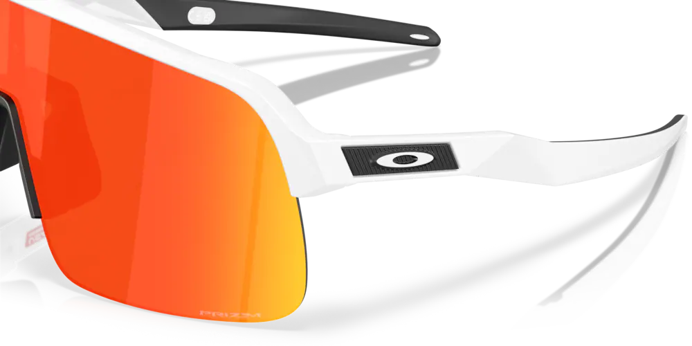 Oakley Sutro Lite S Sunglasses (Matte White/Prizm Ruby) | Cycling Gears Hub