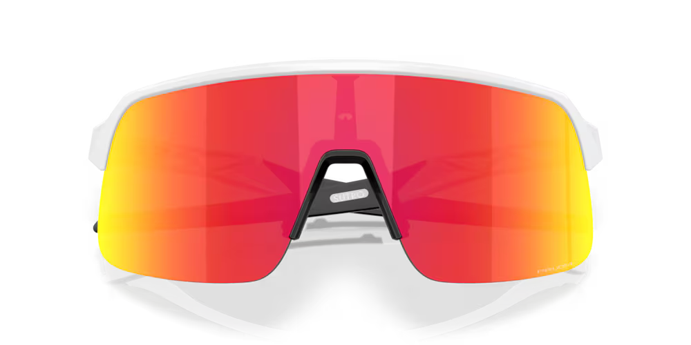 Oakley Sutro Lite S Sunglasses (Matte White/Prizm Ruby) | Cycling Gears Hub