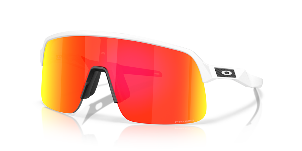 Oakley Sutro Lite S Sunglasses (Matte White/Prizm Ruby) | Cycling Gears Hub