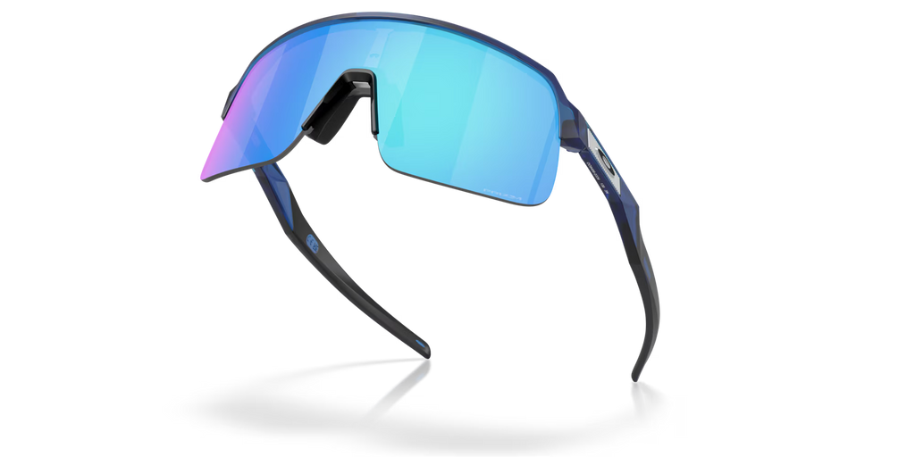 Oakley Sutro Lite S Sunglasses – Prizm Sapphire Lenses with Matte Transparent Blue Frame
