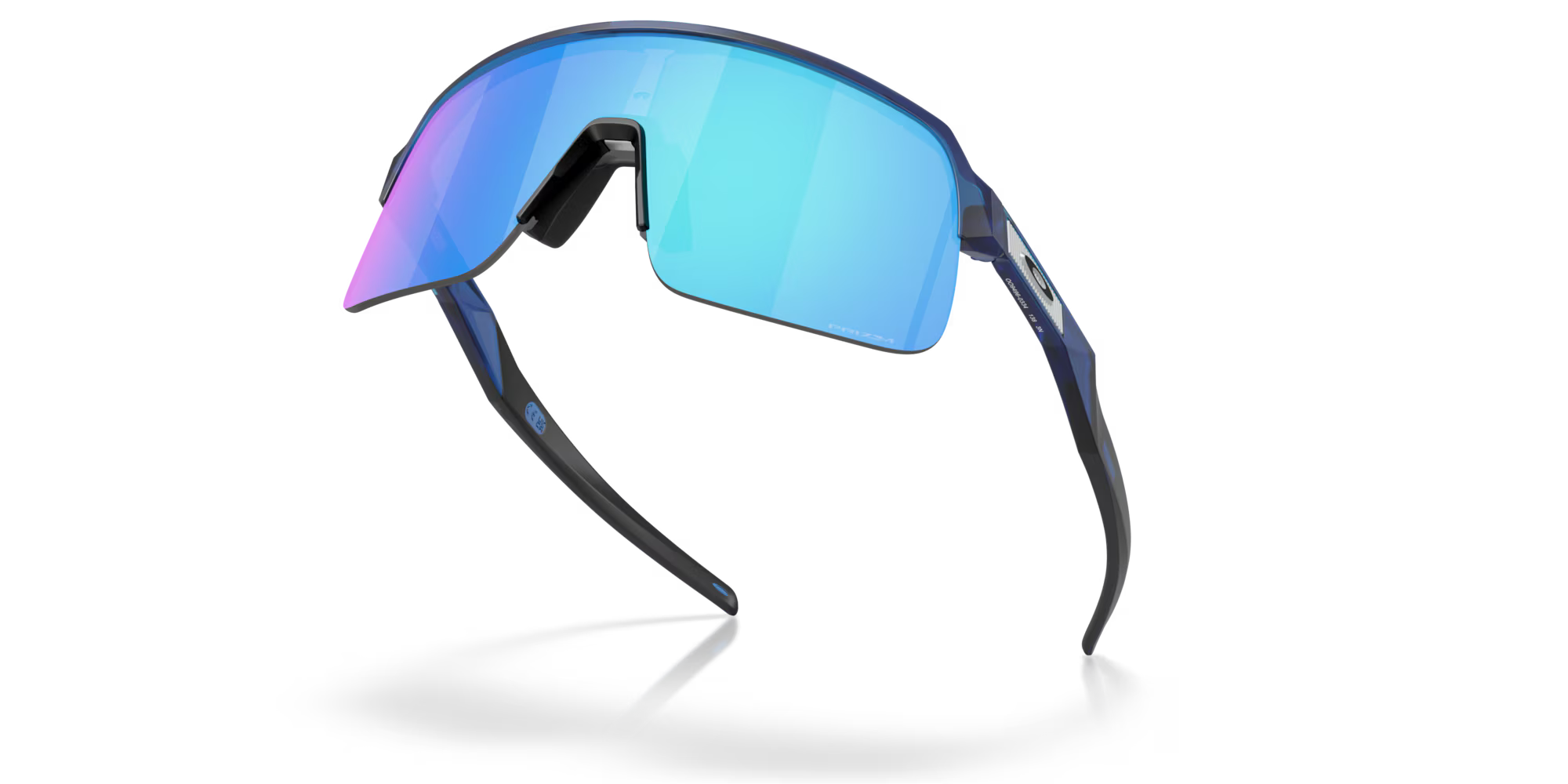 Oakley Sutro Lite S Sunglasses – Prizm Sapphire Lenses with Matte Transparent Blue Frame