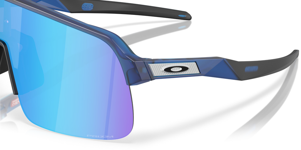 Oakley Sutro Lite S Sunglasses – Prizm Sapphire Lenses with Matte Transparent Blue Frame
