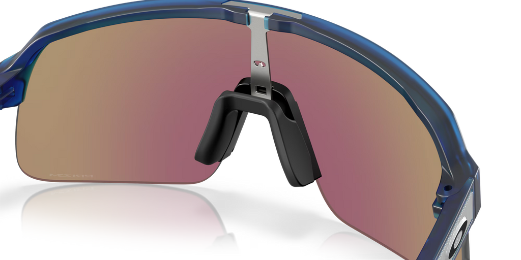 Oakley Sutro Lite S Sunglasses – Prizm Sapphire Lenses with Matte Transparent Blue Frame