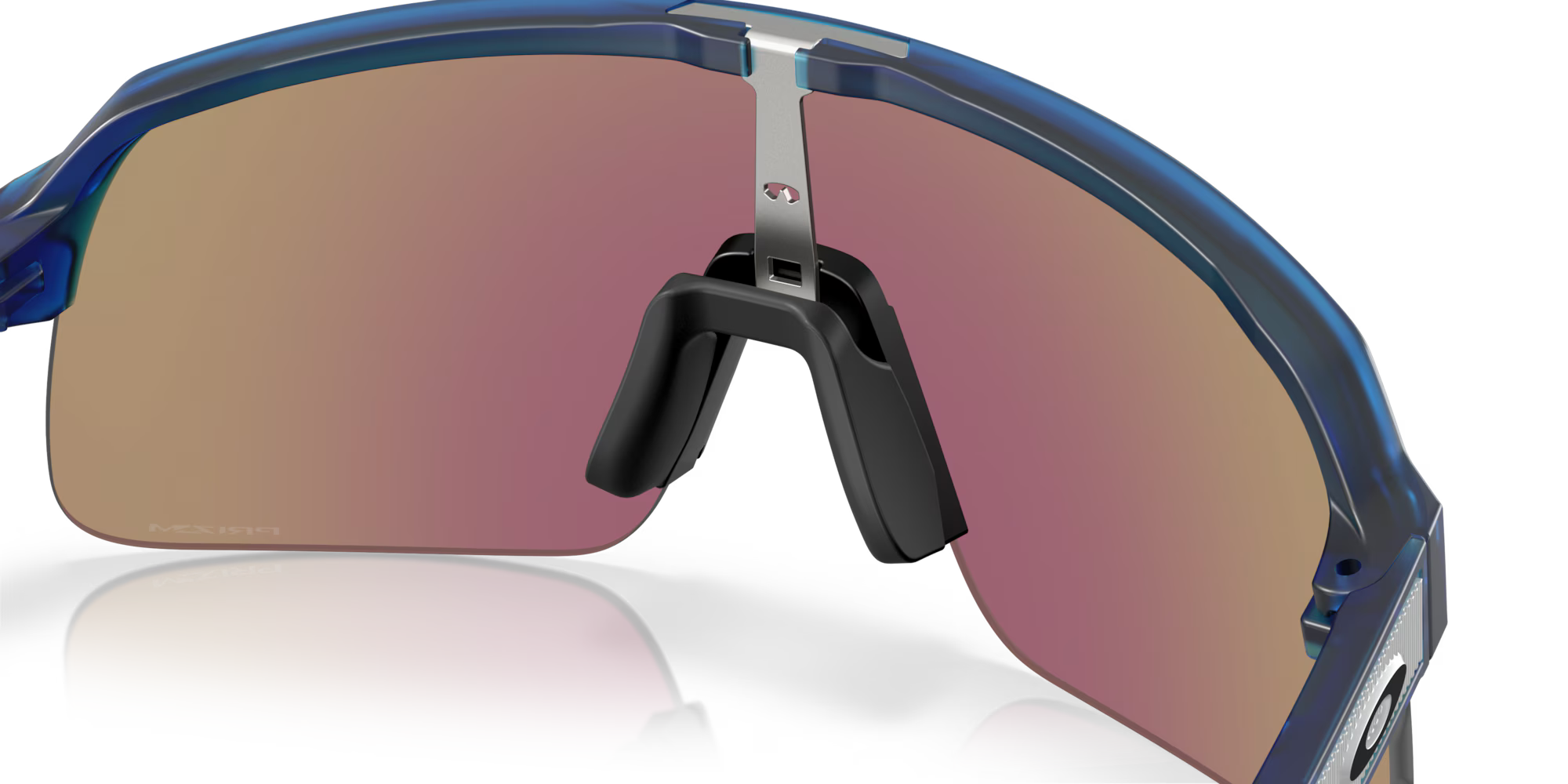 Oakley Sutro Lite S Sunglasses – Prizm Sapphire Lenses with Matte Transparent Blue Frame