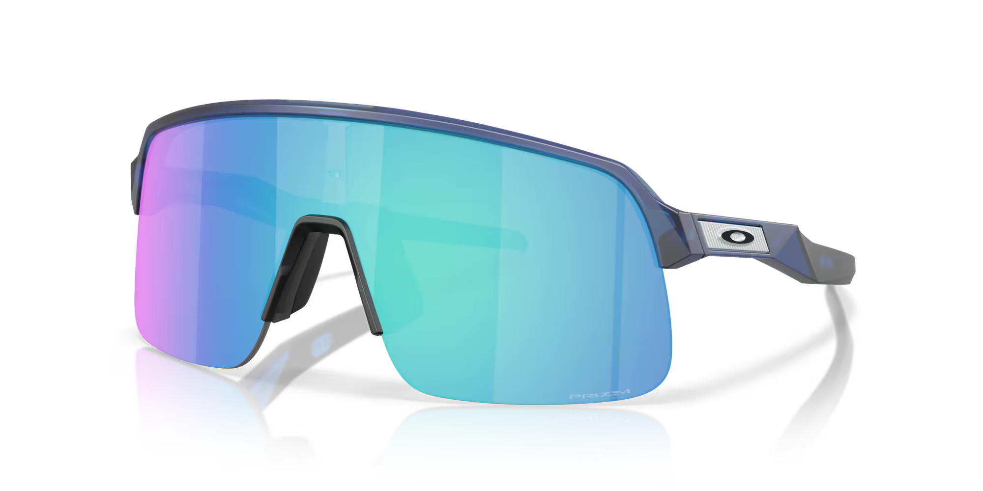 Oakley Sutro Lite S Sunglasses – Prizm Sapphire Lenses with Matte Transparent Blue Frame